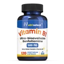 ビタミンB1の120カプセル、Benfotiamineの500 mgを提供し、非GMO、ビーガン、グルテンフリーです