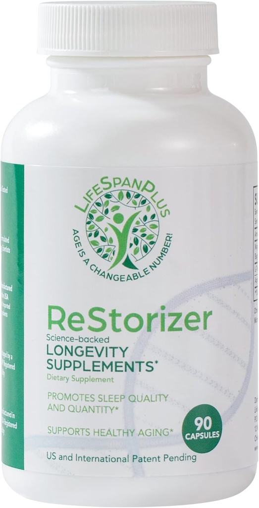 LifeSpanPlus ReStorizerの長寿の補足、90のカプセル
