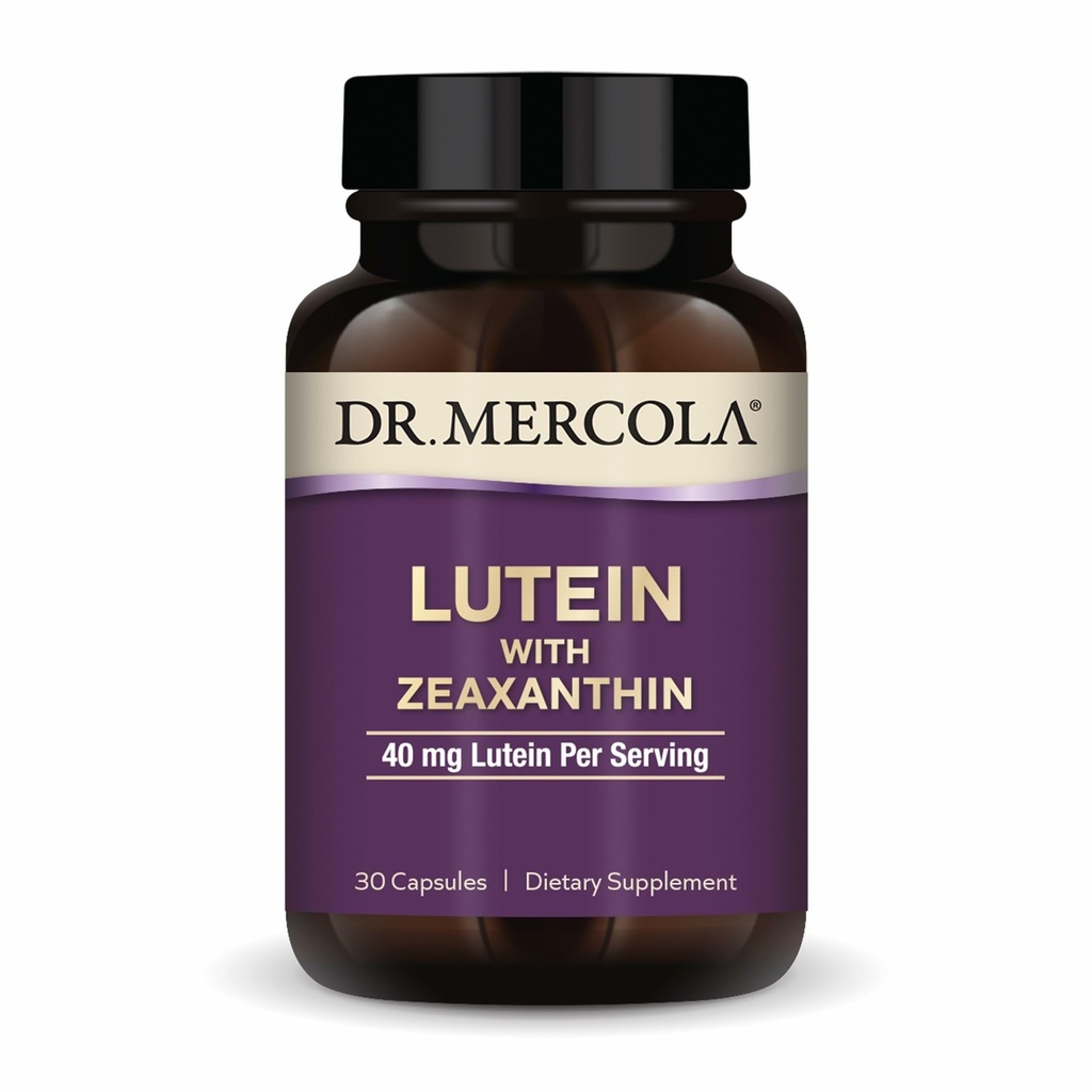 ゼアキサンチン、30のサービング(30のカプセル)、サービングごとの40のmg Lutein、食事療法の補足、サポート健康の視野および認知機能、非GMO