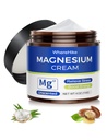 Natural Topical Magnesium Cream for Sleep,Nighttime Magnesium Lotion for Pain and Leg Cramps,Muscle Relaxation,Calm,Deep Hydration for Skin Care-Unscented