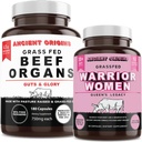 Ancient Origins Grass Fed Beef Organs and Women's Beef Organ Superfood