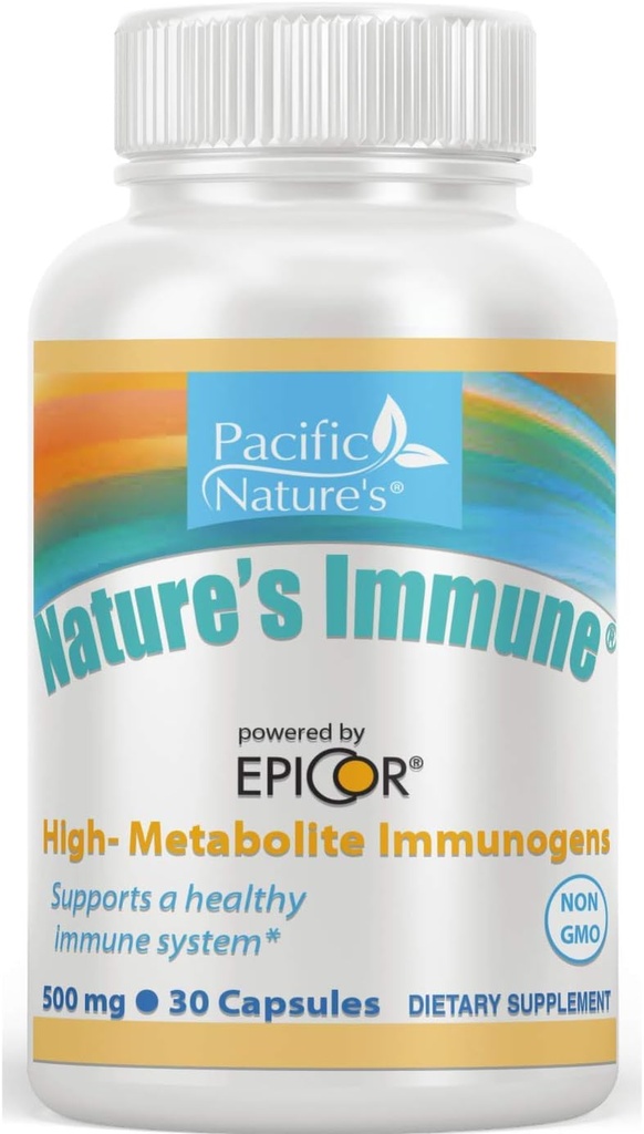 Nature's Immune は、EpiCor - 500mg 30 カウントの高メタボライト免疫物質で、健康な免疫システムサポート - 米国で作られた非GMO