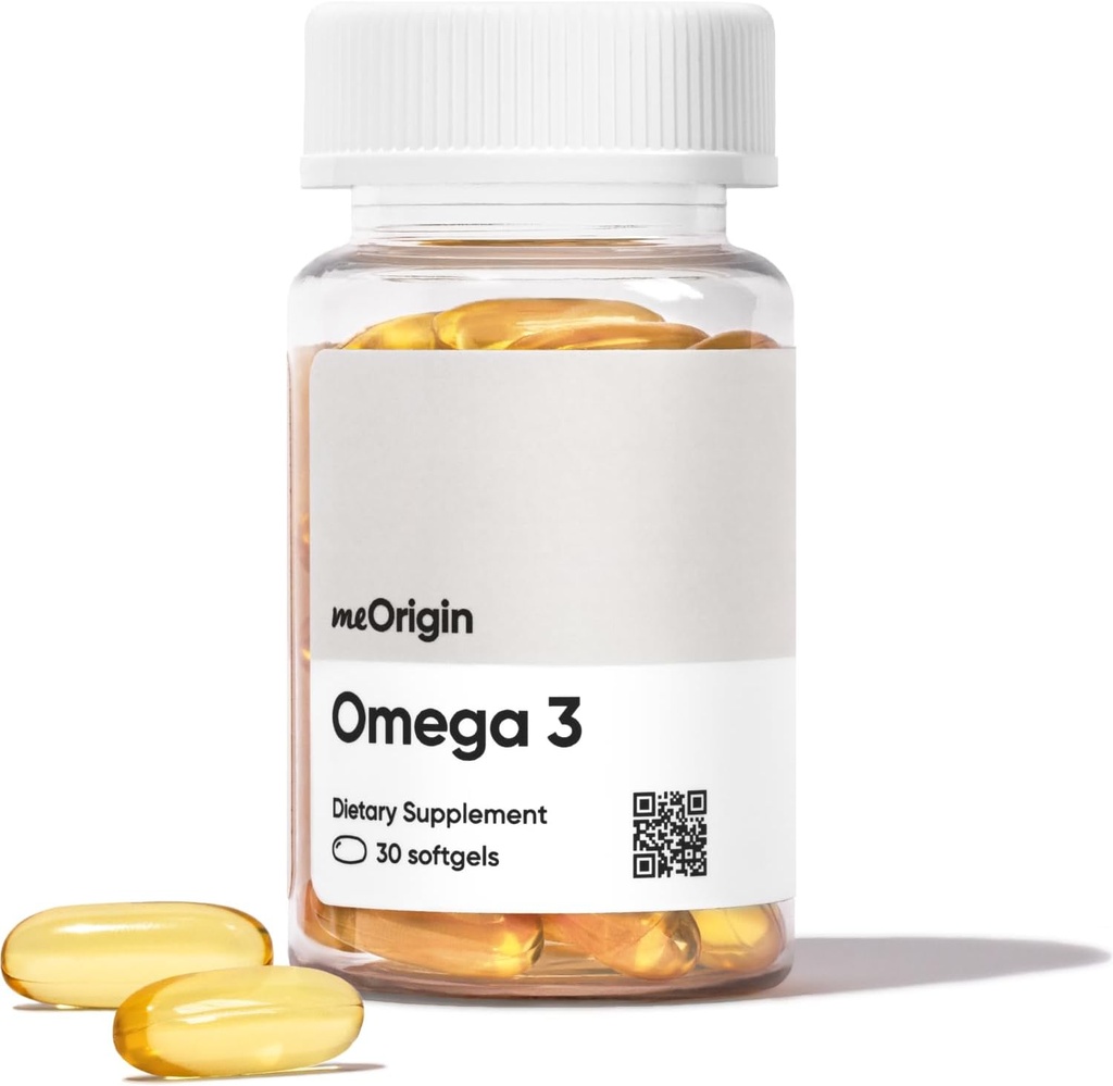 Omega 3 EPA & DHA, 魚油 1000mg/サービング, サポートハート, 脳, 皮膚 & 眼の健康, いいえバープバック, 30 ソフトゲル, 30 日の供給