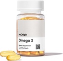 Omega 3 EPA & DHA, 魚油 1000mg/サービング, サポートハート, 脳, 皮膚 & 眼の健康, いいえバープバック, 30 ソフトゲル, 30 日の供給