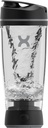 Promixxオリジナルシェーカーボトル - スムーズなプロテインシェイクのために電池式 - BPAフリー、20ozカップ(ブラック)