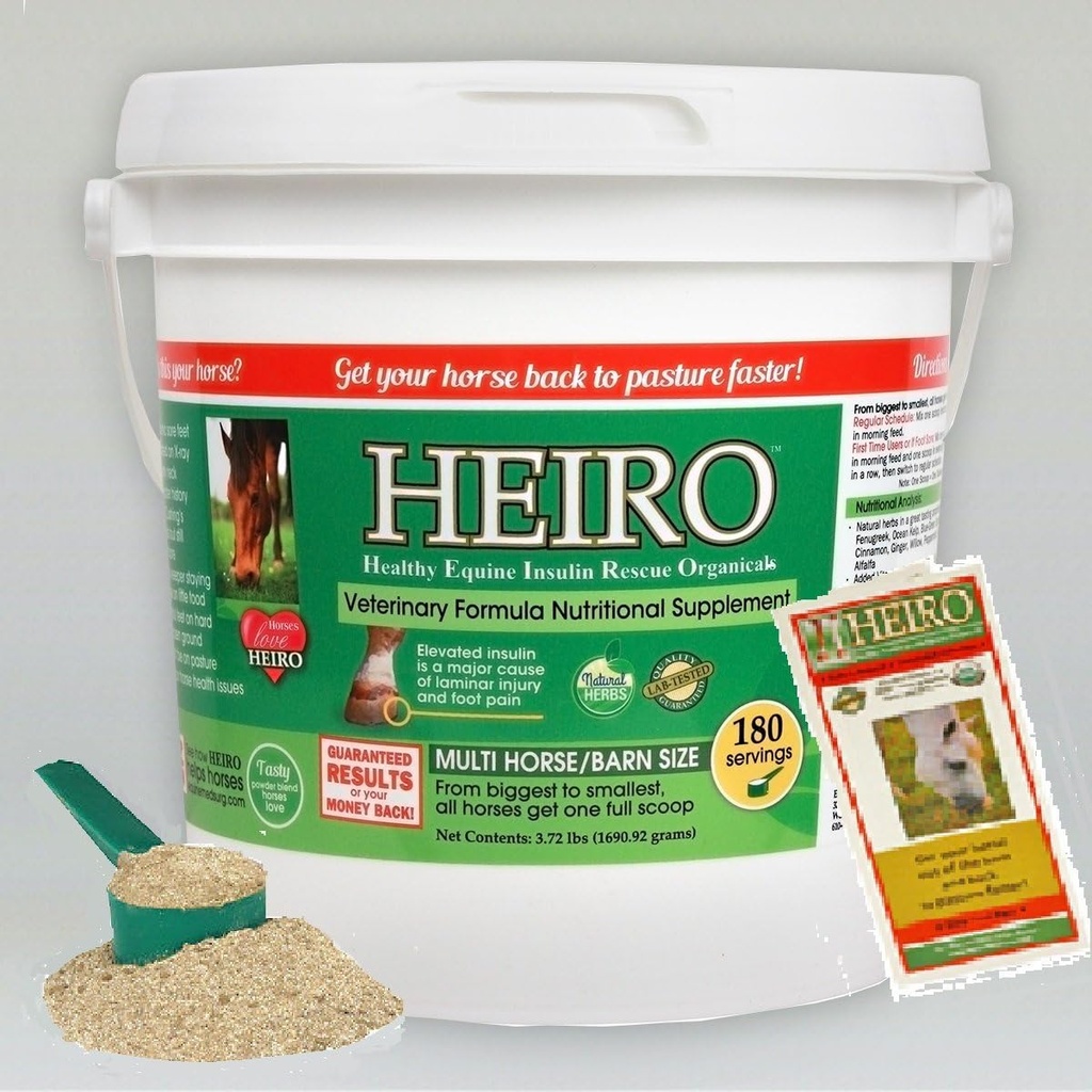 Heiroの健康なEquineの馬のInsulinの抵抗力がある救助の有機物40の日の供給および自由な情報小冊子