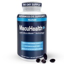 大人のためのMacuhealth Plus+の目のビタミンの補足-ルテイン、ゼアキサンチン、およびMeso-Zeaxanthinの90日の供給-不燃、目のビタミン