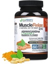 MuscleRelax 24/7は、筋肉の弛緩、日または夜の使用、自然に派生した成分を支えます - 安全で効果的 -グルテンフリー - 60のベジタリアンカプセル