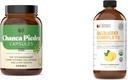 Complete Natural Products Chanca Piedra Capsules 100 Pills & Gallbladder Complete 8oz Bundle