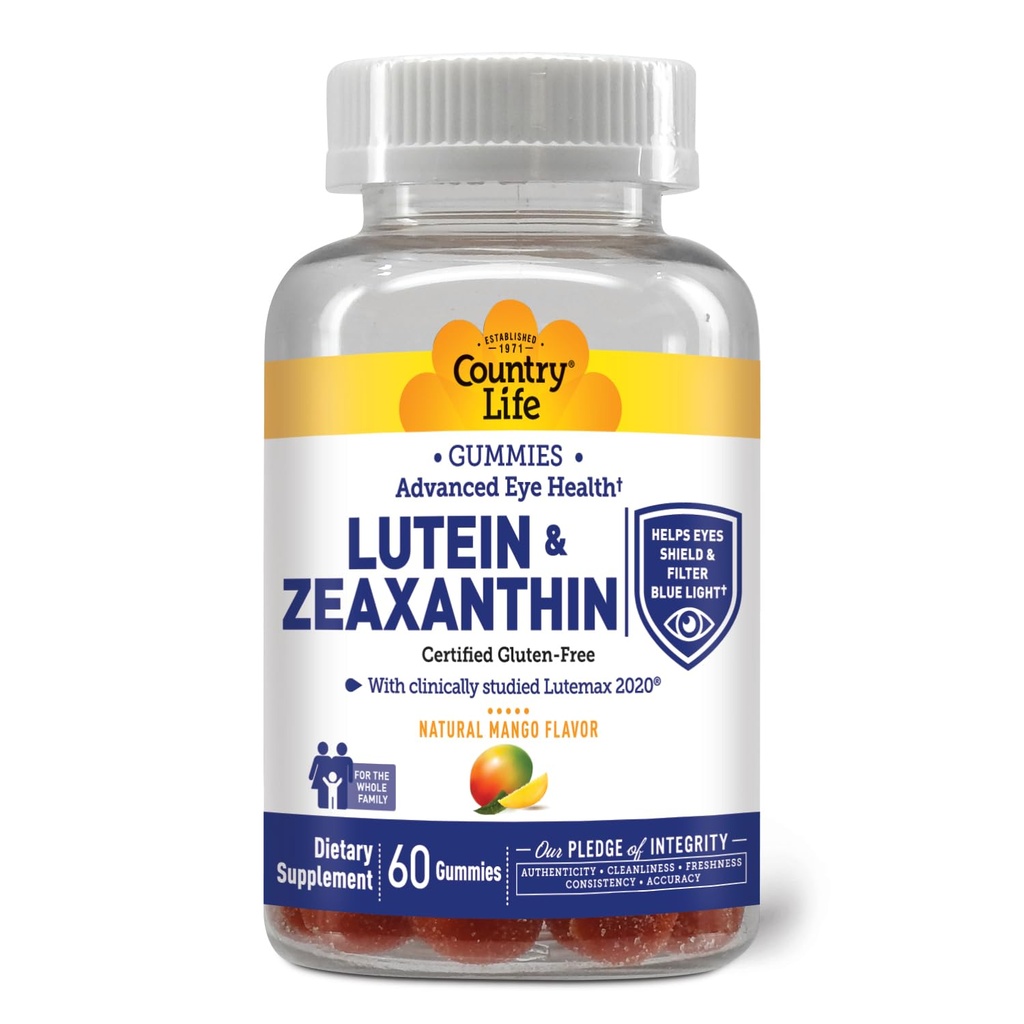 Lutemax 2020、60 Ct、Chewable自然な目のサポート補足、Marigold Lutein、Zeaxanthin、目の健康及びMacularサポート、非GMO、自然なフルーツのペクチン、完全菜食主義者の
