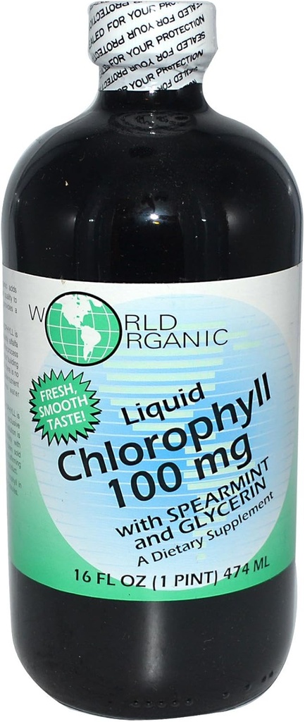 World Organic Chlr Spm&Gly100mg