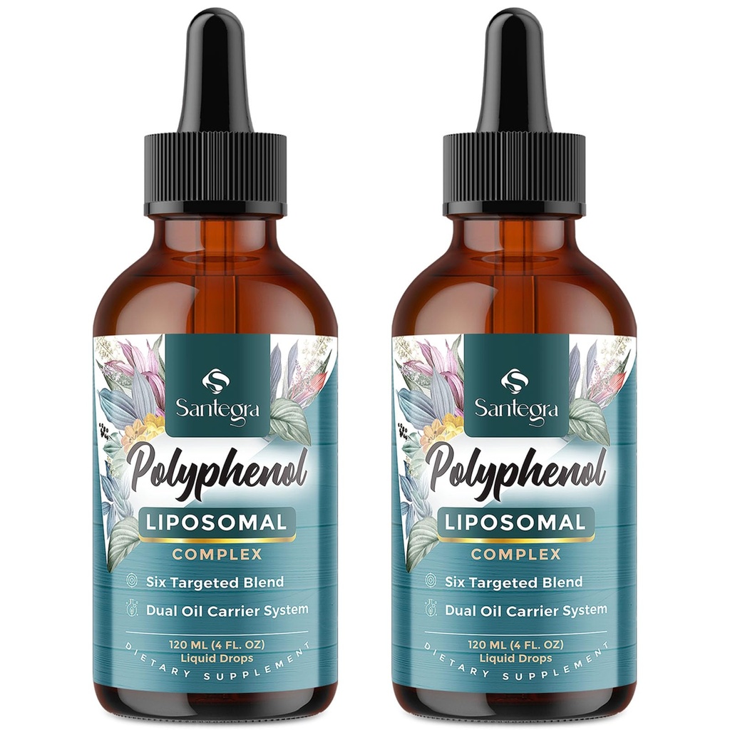 ポリフェノールの補足のLiposomal、MCT及びオリーブ オイル、Quercetinのエキスが付いている27のポリフェノールのコンプレックス及び強力な酸化防止剤上の、Hauthornの果実のエキス、年齢の防衛、エネルギー、免除、240のMLのための