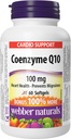WebberナチュラルコエンザイムQ10 100mg、60ソフトジェル