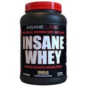 Insane Labz Insane Whey、100%の筋肉建物の乳蛋白質、BCAAのアミノ酸のプロフィール、固まりの利益、食事の取り替え(Vanilla、30のサービング)