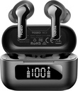 TOZO NC3の6つのMicsのAIの明確な呼出しの耳の芽が付いている雑種の活動的な騒音の取消しの無線イヤフォンを防水するTOZO NC3の雑種の活動的な騒音はLED表示32の事前調整EQsと55Hのプレータイムを取り除きます