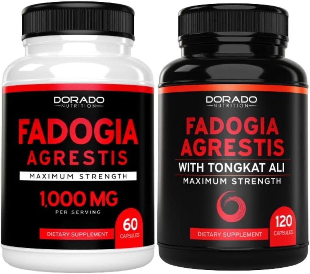 DORADO NUTRITION Fadogia Agrestis + Tongkat Ali - 男性の健康の束