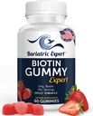 Bariatric Expert Biotin Vitamin – Fast-Melting Dietary Supplement for Adults Post Bariatric Surgery, 90 Count
