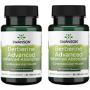 Swanson Berberineの高度は健康意識の高い大人のための吸収の補足を高めました 最大限に活用された生物学的利用性を見ている - Berbevis 550のmgを特色にします(30のビーガン カプセル、2のパック)