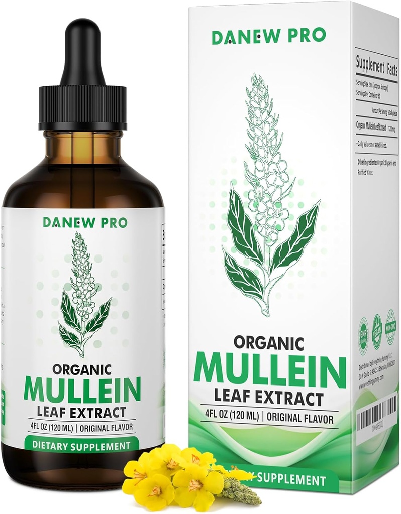 Mulleinの葉のエキス- 4oz
