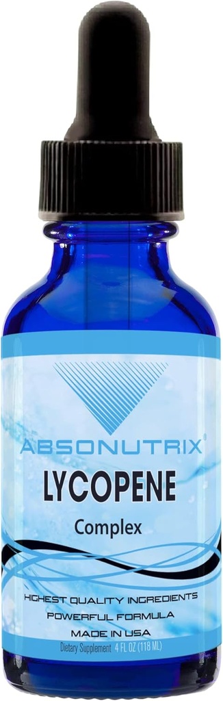 Absonutrix Lycopene Complex- 50 mg 4 Oz Bottle, 200 Highly Potentサービング, 純粋な成分, サードパーティテスト済み, クイック吸収, GMP認証, 非GMO, Cruelty-Free製品, 米国製