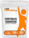 BulkSupplements.com Corydalisエキスパウダー - Corydalis Root抽出物、ハーブサプリメント - ビーガン&グルテンフリー、サービングあたり1g、500g(1.1ポンド)(パッケージ1)