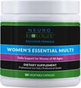 Neurobiologix(90カプセル)によるNeuro biologix Women's EssentialのNeurobiologix(90カプセル) - 1日1回 女性がアイアンでマルチビタミン | 優れたバイオアベイラビリティ | メチル化とホルモンのサポート