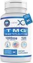 Genexの方式 TMGの補足1000mg (120のカプセル) -安全、質及びラベルの正確さのために証明されるNSF - Betaineの無水トリメチルグリシン-肝臓の補足-グルテンフリー及び非GMO - 30日の供給