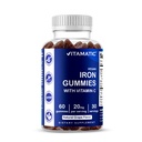 女性&男性のためのVitamaticアイアングミーサプリメント - 20mgのサービング - 60ビーガングミー - ビタミンCとグレートテイスティングアイアングミービタミン(60のカウント)