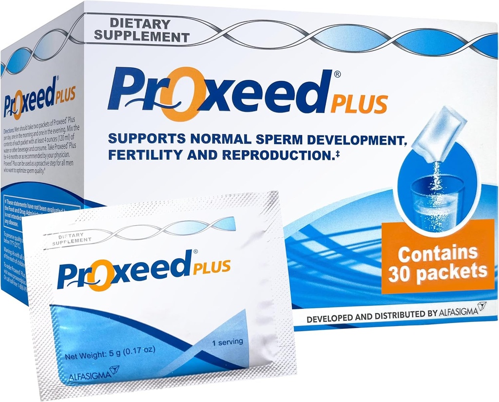 Proxeed Plus - 男性の生殖能力のサプリメント - 30カウント(1のパック)