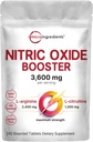 Nitric Oxide Supplements for Men & Women 3,600mg, 240 Bisected Tablets | 80 Servings | Max Strength Nitric Oxide Booster with L-Arginine & L-Citrulline | Muscle, Circulation & Heart Health Support