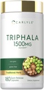 Carlyle Triphalaのカプセル1500mg   180の計算 草の補足 非GMOおよびグルテンフリー