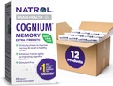 Natrol Standard Cognium Extra Strength, White, 60 Count (Pack of 12)