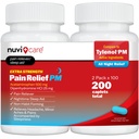 余分強さの痛みの軽減PM - Acetaminophen 500mg及びDiphenhydramine 25mg - Tylenol PMの余分強さの援助と比較して下さい-夜間の痛み及び苦痛(100のタブレット)のための大人のPMの痛みのレバー
