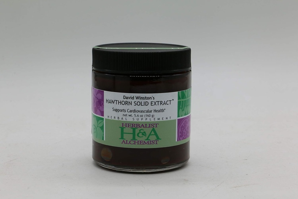 ハーバルリスト&錬金術師-ホーソーンソリッドエキス5.6オンス