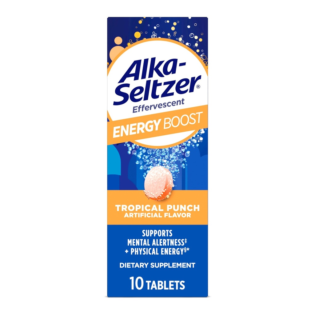 Alka-Seltzer エネルギー ブースト、10ct