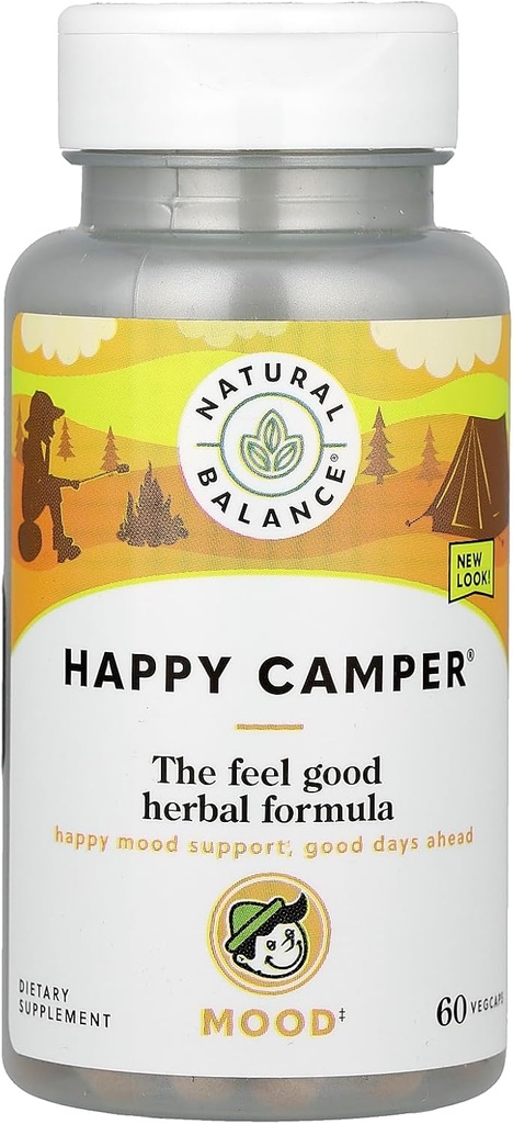 Natural Balance Happy Camper, 60 VegCaps