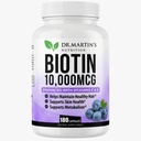 ビタミンD&Eサプリメント配合のビタミンB710,000mcg | 180カウント | 髪・肌・爪 | 厚手の毛髪の成長のために | 健康で若々しい肌・強靭な爪 | エネルギーサポート
