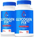 (2 Pack) Glycogen Fix Pro Capsules, All-Natural Blood Support Formula, Premium Supplement To Support Healthy Lifestyle and Maintain Stable Levels, Official GlycogenFix Pro Reviews (120 Capsules)