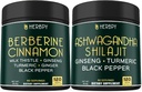 バンドル7in1 Berberine HCl&5in1 Ashwagandha Shilajitサプリメント