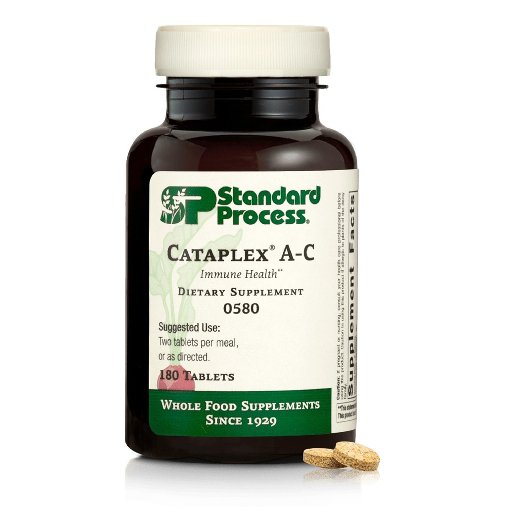 標準的なプロセスのCataplex A-C -ビタミンC及びA - Aidsの目の健康との免疫及び健康な細胞サポートのための補足-抗酸化活動- 180のタブレット(90のサービング)の原料を含んでいます