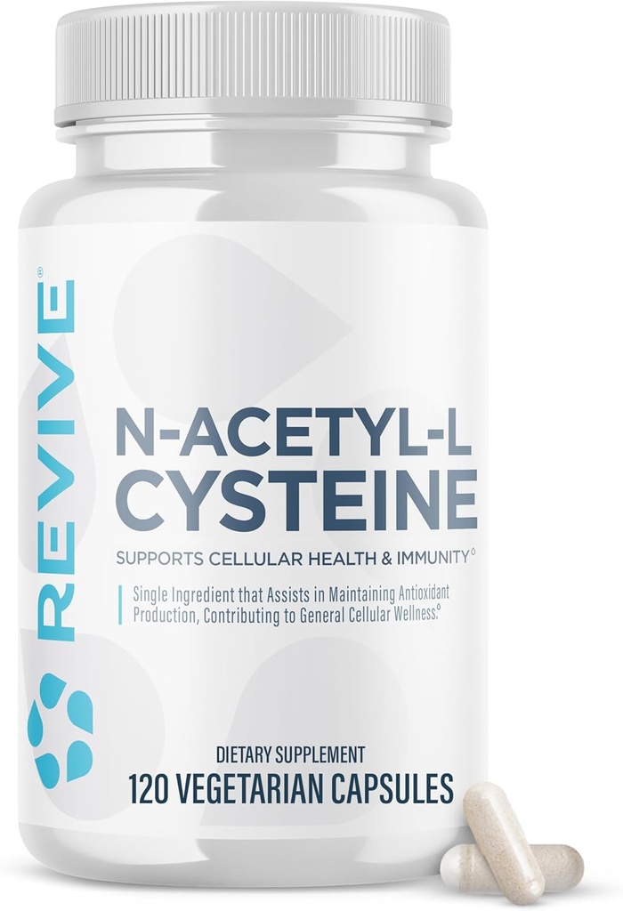 男性と女性のための回復MD NACサプリメント - N-アセチルシステインは、呼吸器、心血管&細胞の健康をサポート - 抗酸化&免疫サポート(120カプセル、60サービング)