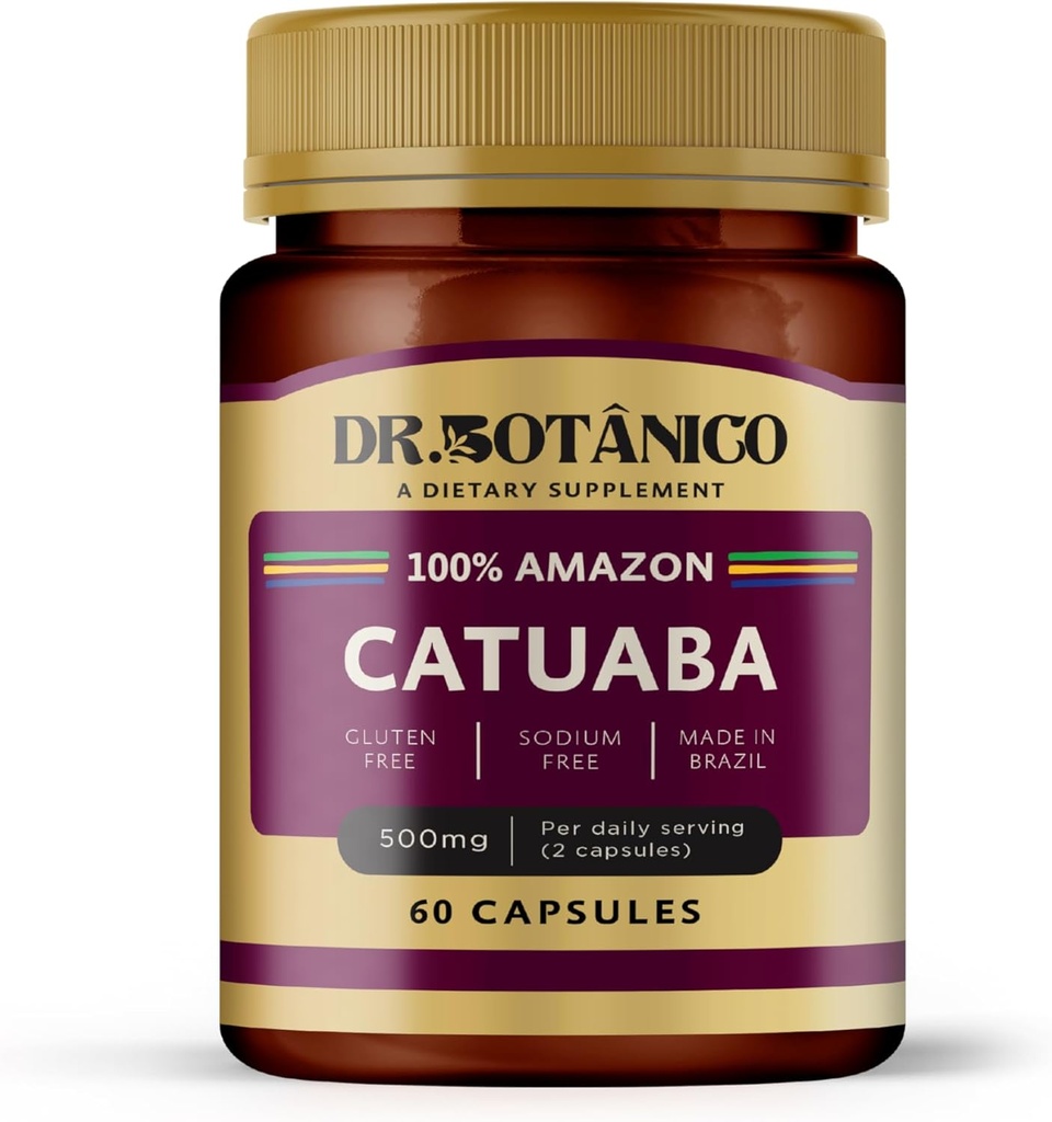 Catuaba 500mg – 自然エネルギーブースター | ボタニコ博士(60カプセル)