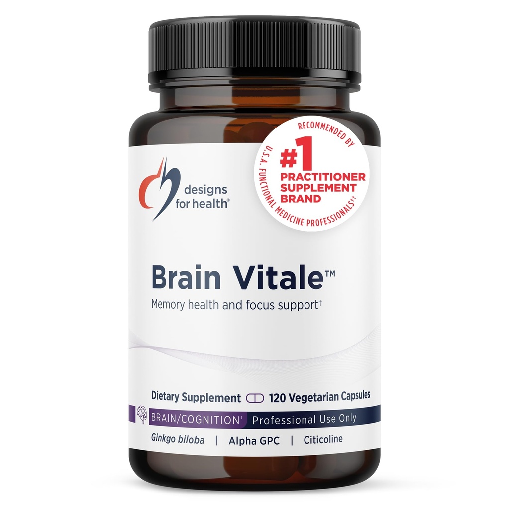 Cognizinのシチコリンとの健康の頭脳のガラスびんのための設計-「Nootropic」の補足はGPCのコリン、Ginkgo +のアセチルLのカルニチンHCL (120のカプセルが付いている)のサポートの認知、気分+記憶を助けます