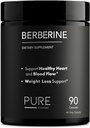 Ultra High Strength Berberine HCL 1200mg Supplements | 90 Vegan Capsules | Organic Berberine Supplement for Metabolic Support and Overall Health | Perfect for Men and Women - Made in USA