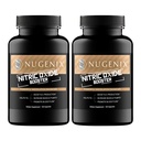 Nugenix Nitric酸化物ブースターの補足 - Nitric酸化物の流れ、L-アルギニン、L-Citrulline、Pineの樹皮のエキス - Vasodilator - 200の計算