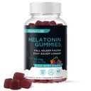 BionerLab Melatonin Gummies(30mg)は、大人の女性男性のためのL-テアニン&ビタミンB6で強化 - 余分な強度のChewables Calm Gummy - グルテンフリー