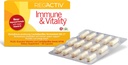 Reg'Activ Immune&Vitality - 乳酸菌発酵槽ME-3消化健康グアット健康補助食品のためのプロバイオティクス、免疫健康維持に不可欠ビーガンビタミン