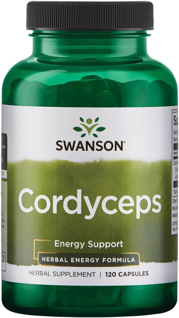 Swanson Cordyceps 600ミリグラム120カプセル