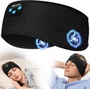 Navly Sleep Headphones、10Hrs Sports Headband with Soft Cozy Earbuds 快適なヘッドホン、ヘッドフォンヘッドバンド、ウルトラ薄型HDステレオスピーカー、ワークアウト、ランニング、ヨガ、旅行に最適