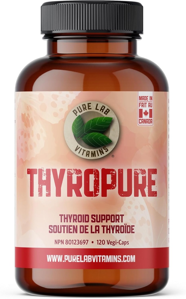 純粋な実験室のビタミンのThyropureのベジカプス、120 CT